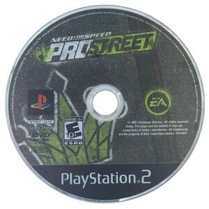 Need for‎ Speed ProStreet Playstation 2 PS2 Video Game EA Racing